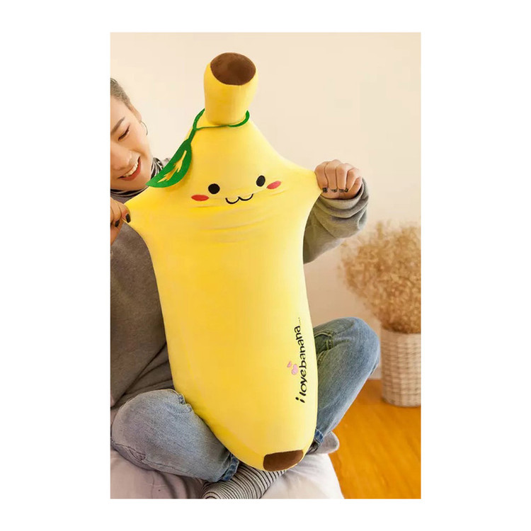 عروسک طرح موز بالشتی کد 027 ارتفاع 50 سانتی متر - تصویر 1