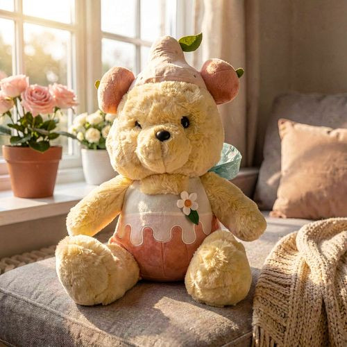 عروسک خرس پو اورجینال وارداتی ۵۰ سانتی - تصویر 1